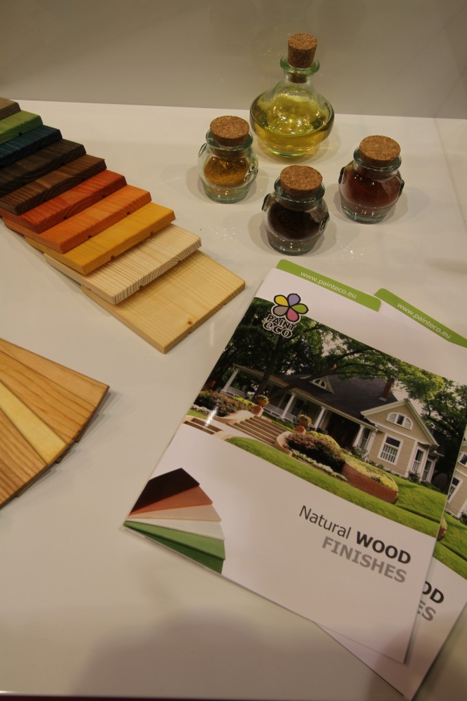 Samples and catalogue of Paint Eco