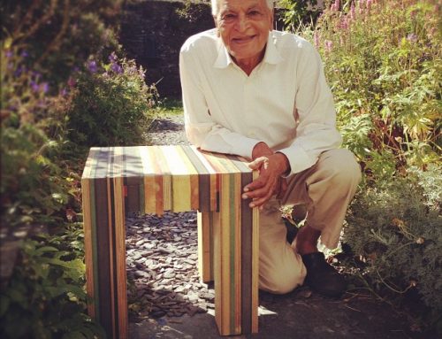 Milo with Satish Kumar