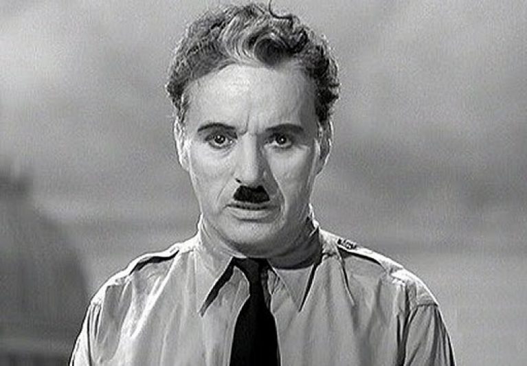 Charlie Chaplin in the Great Dictator